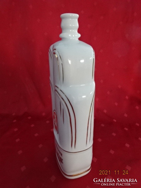 ROYAL DUX  csehszlovák porcelán gyógyvíz palack, egy literes. Vanneki!