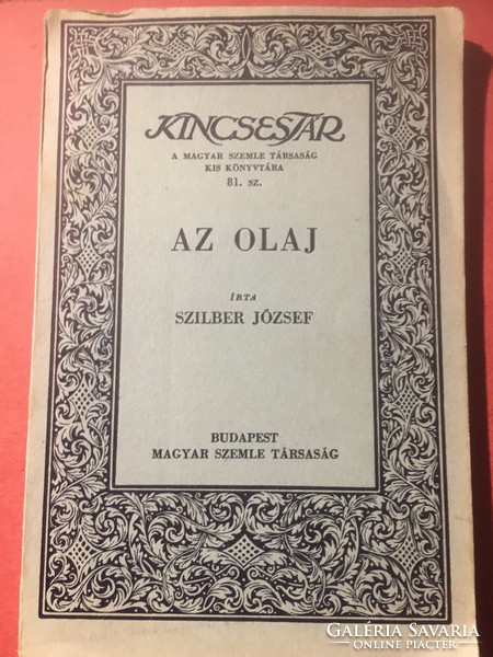 József Szilber: the oil / 1941 Hungarian review