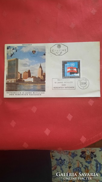 Fdc envelope. 1965 Edition Austria. He has!