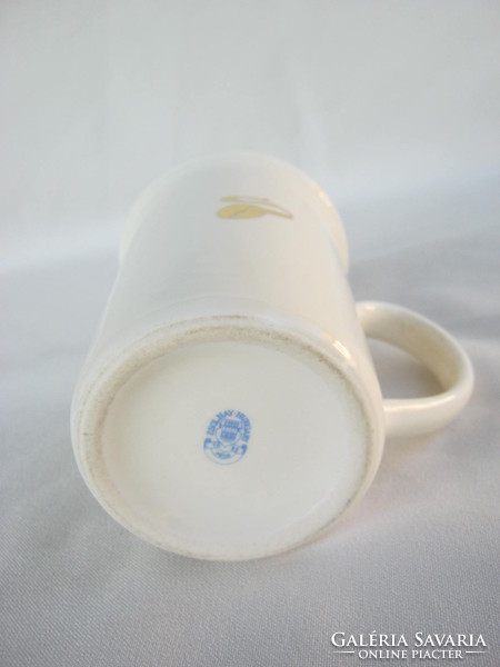 Zsolnay porcelain cappuccino long coffee mug