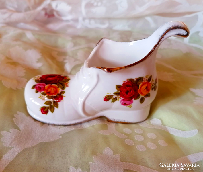 English porcelain shoe ring holder 4.