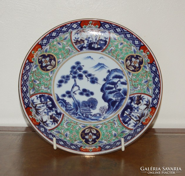 Antique arita imari porcelain plate