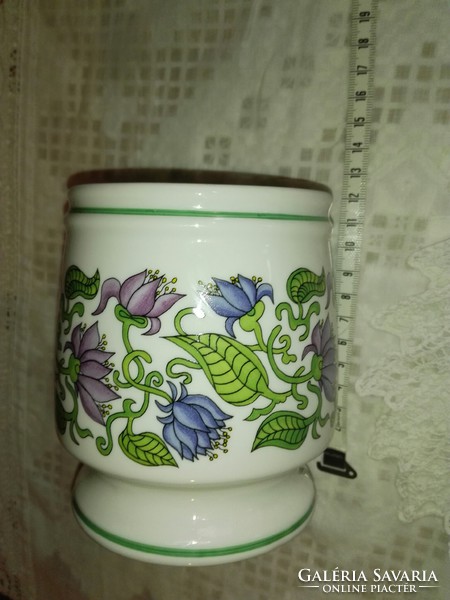 Rare, old, 6.5 dl, raven house mug made of malév, cup .... Large size.