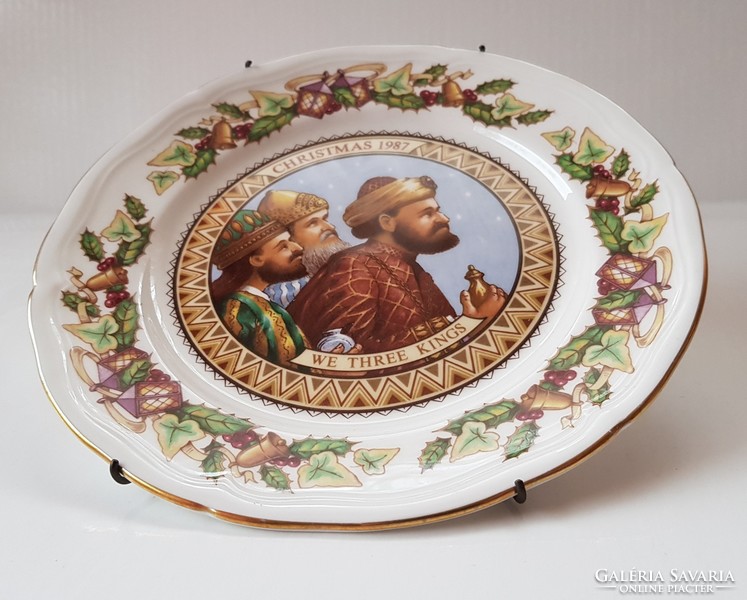 Három királyok porcelántányér karácsonyra!