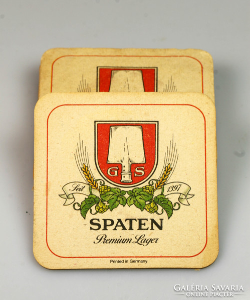 Régi német söralátét SPATEN Premium Lager
