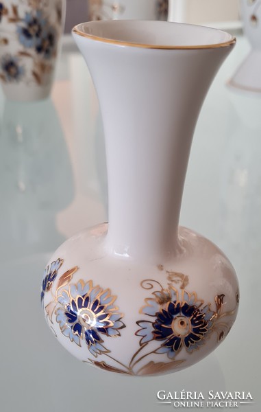 1 db 11.5 cm zsolnay buzavirágos váza