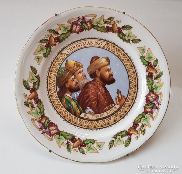 Három királyok porcelántányér karácsonyra!