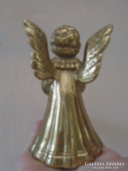 Copper larger size copper angel candle holder 12 x 7.5 cm 462 grams
