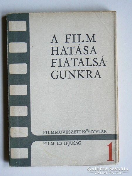 The impact of the film on our youth, 300 copies, book in good condition, rare !!!