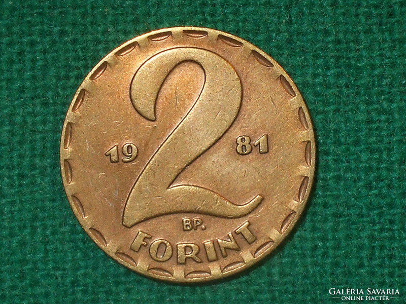 2 Forint 1981 ! Szép !