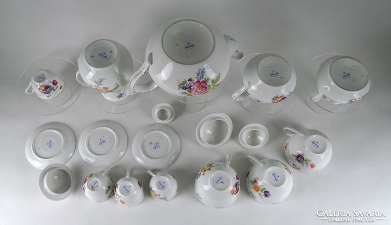1G814 mixed meissen porcelain coffee set tea set
