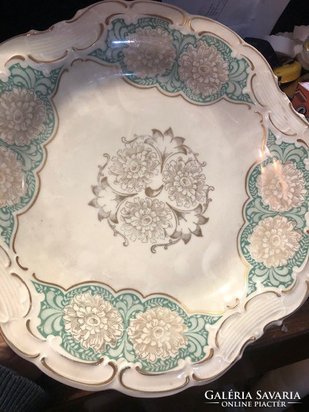 Bavarian German decorative plate, porcelain, 25 m in diameter, flawless.