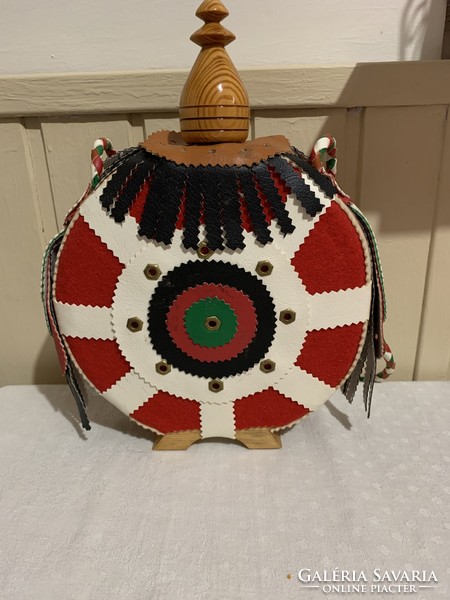 Folk art bottle