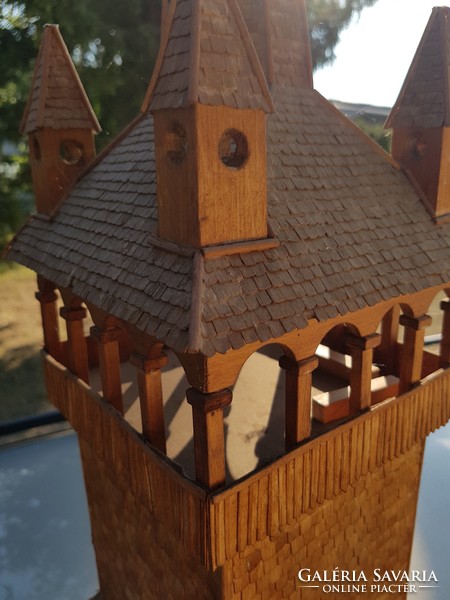 Transylvanian wooden church model