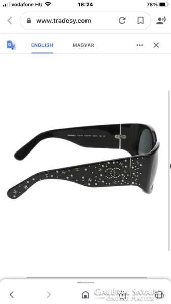Chanel sunglasses with Swarovski crystals for sale