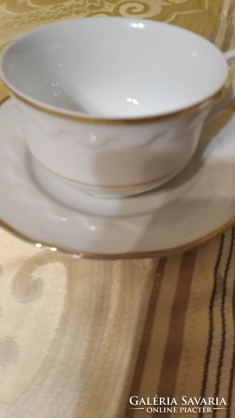 Aranycsikos  teás csésze elegáns