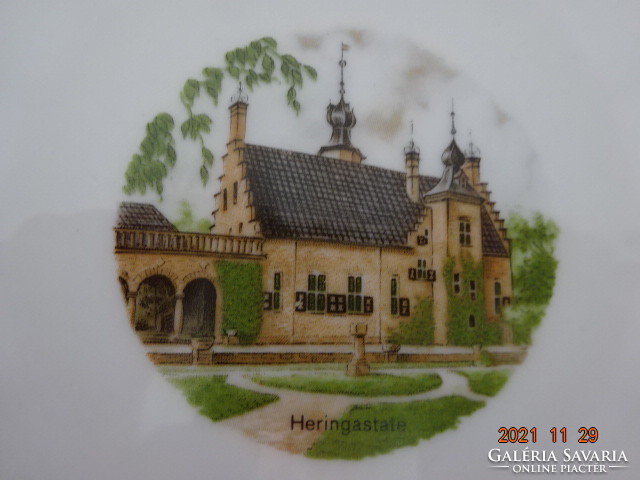 Bavaria német porcelán kistányér, címeres, átmérője 20 cm. Vanneki!