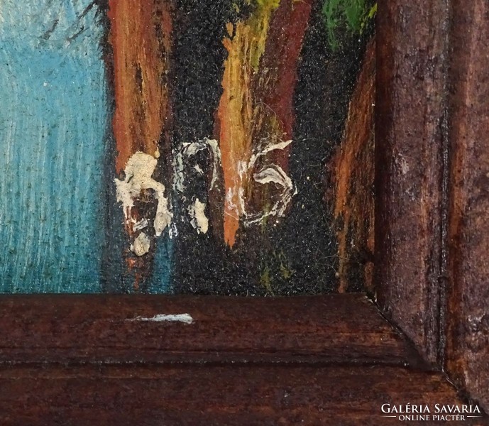 1G857 Magyar festő XX. század : Tájkép vízeséssel
