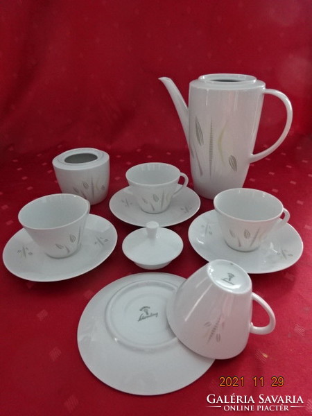 Schirnding bavaria quality porcelain coffee set for four people. He has!