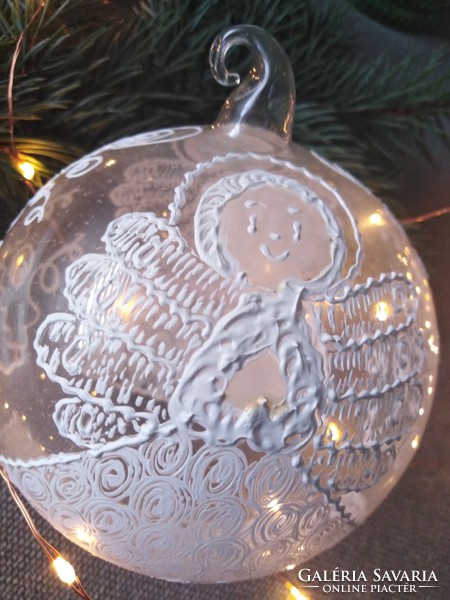 Craft Christmas glass sphere