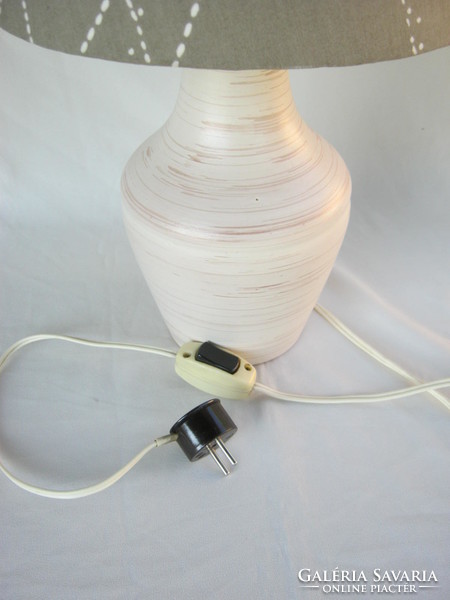 Retro ... Hungaria ceramic craftsman hsz table lamp