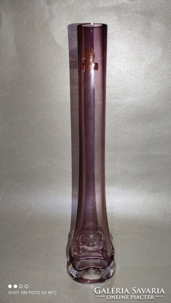 Marked ingrid glass glass vase thread vase