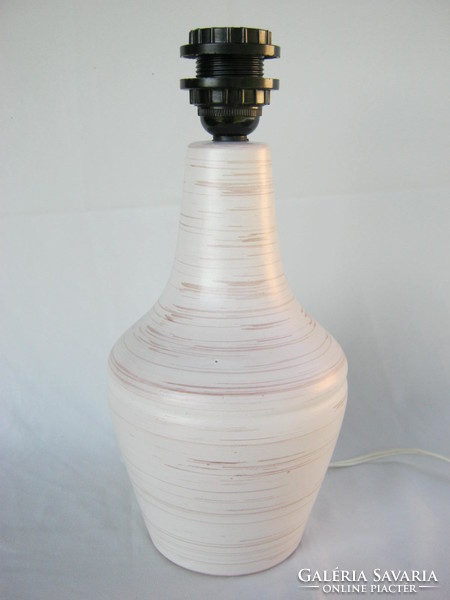 Retro ... Hungaria ceramic craftsman hsz table lamp