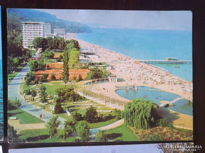 Bulgaria retro postcards together, 4 pcs