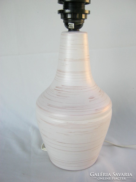 Retro ... Hungaria ceramic craftsman hsz table lamp