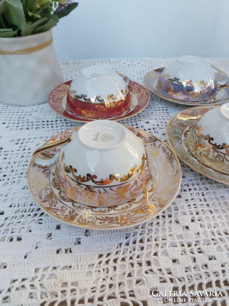 Beautiful German coffee cup sets 1 dl, porcelain