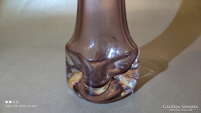 Marked ingrid glass glass vase thread vase