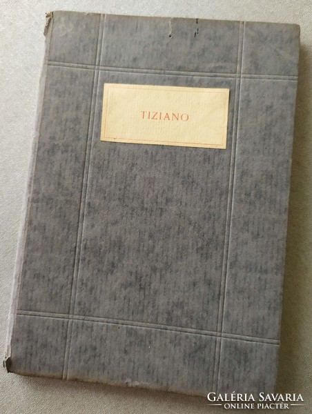 Tiziano vecellio - bergamo 1914 edition book for sale!