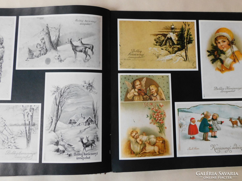 Christmas old postcards - nostalgia book