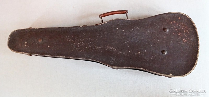 Old wooden violin case 77cm
