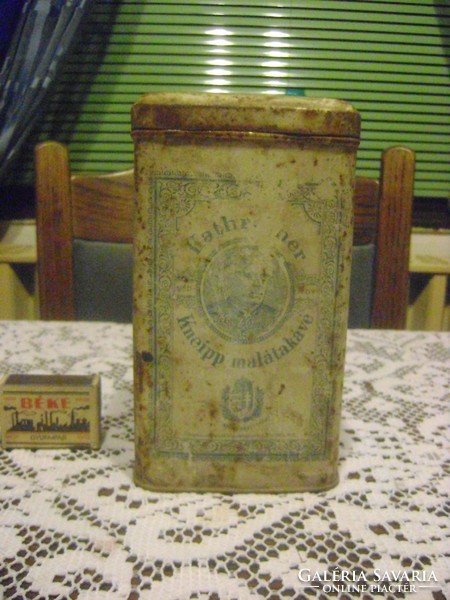 Old tin box - kneip malt coffee