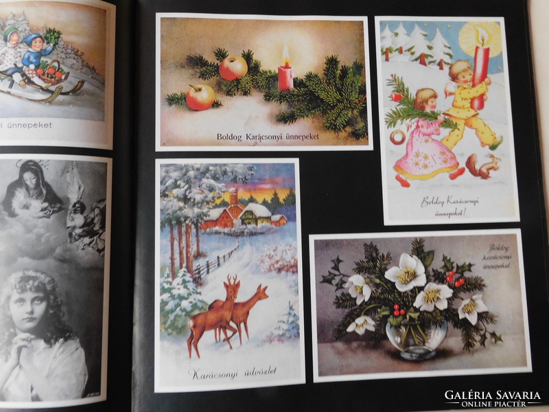Karácsony régi képeslapokon - nosztalgia könyv