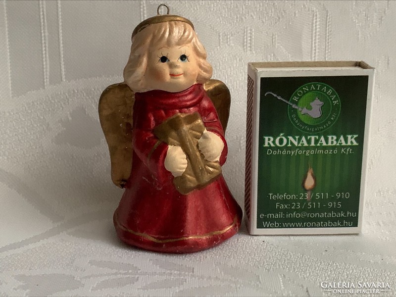 Ceramic angel bell is also a Christmas tree ornament, an angel