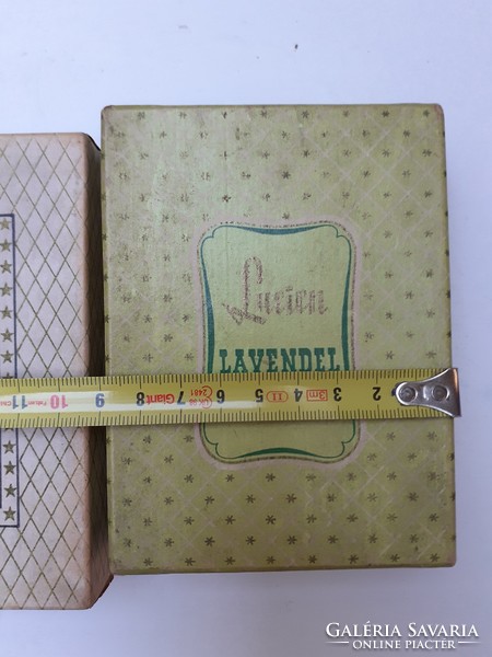 Retro cologne box lucien cologne water 2 pcs