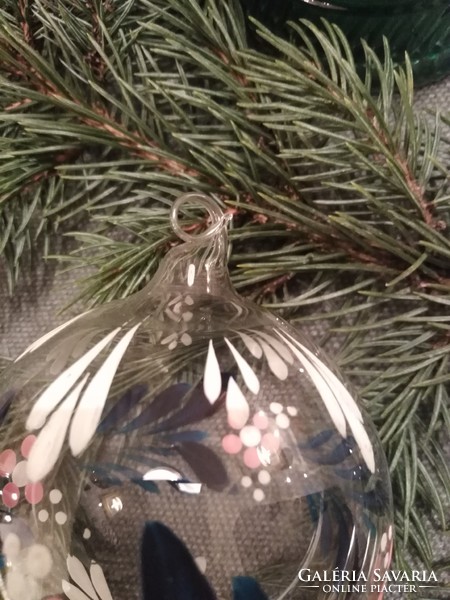 Christmas - decorative glass ornament
