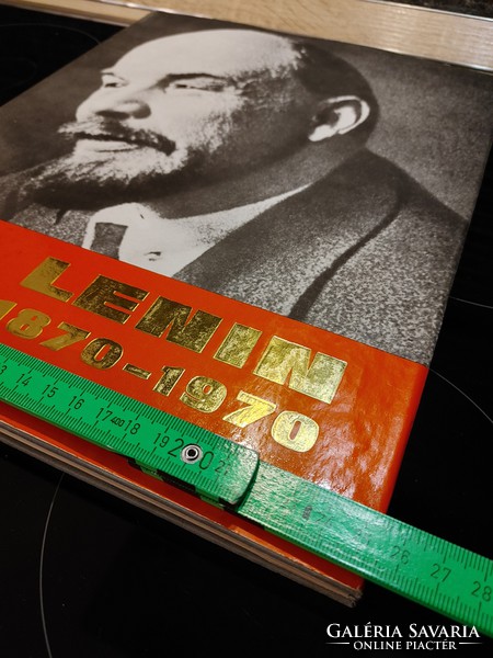 Lenin 1870-1970 is an extremely rare large 3-language book in Hungarian-Russian-English
