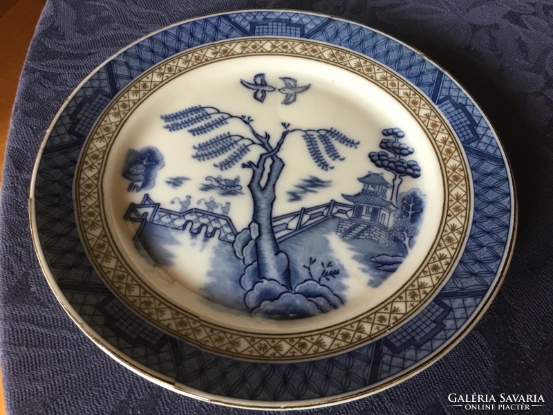 Imperial blue crowned 19 cm plate, wall plate