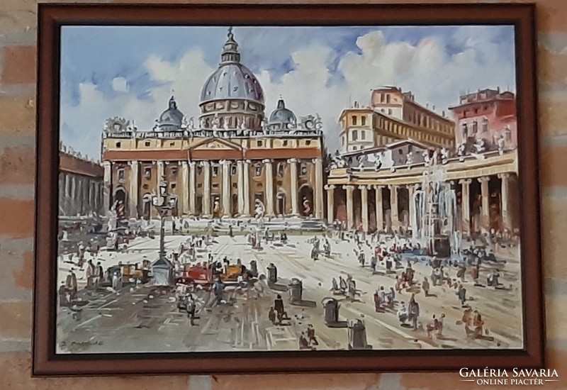 Oil painting, Rome