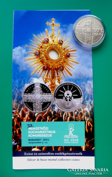 2021 - 52nd International Eucharistic Congress - HUF 2,000 bu - capsule + certi