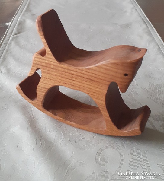 Christmas wooden rocking horse, toy, decoration