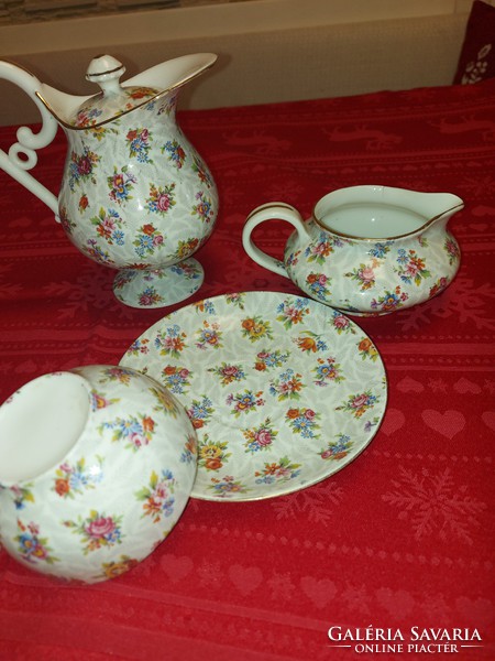 Francia Haviland Limoges porcelán teaszervíz