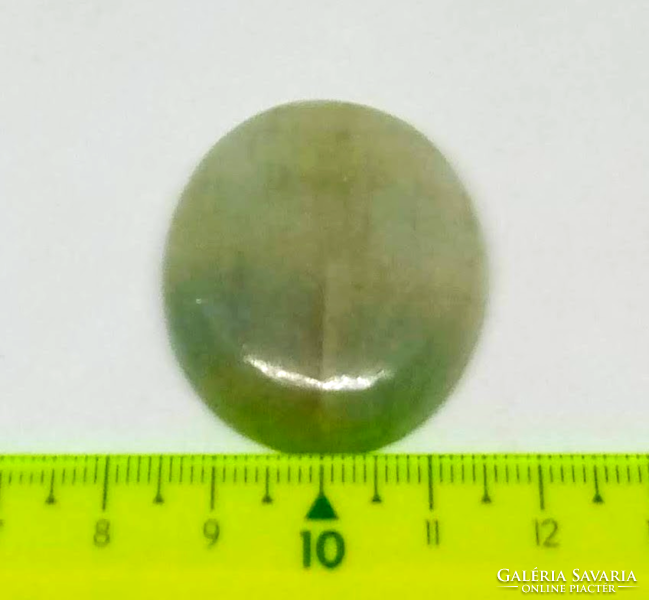 Green aventurine mineral cabochons from India rd 70g604