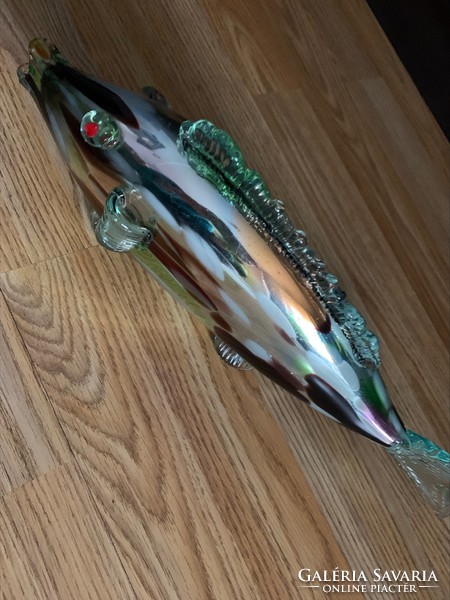 Muránoi eozinos nagy üveg hal, 40.
