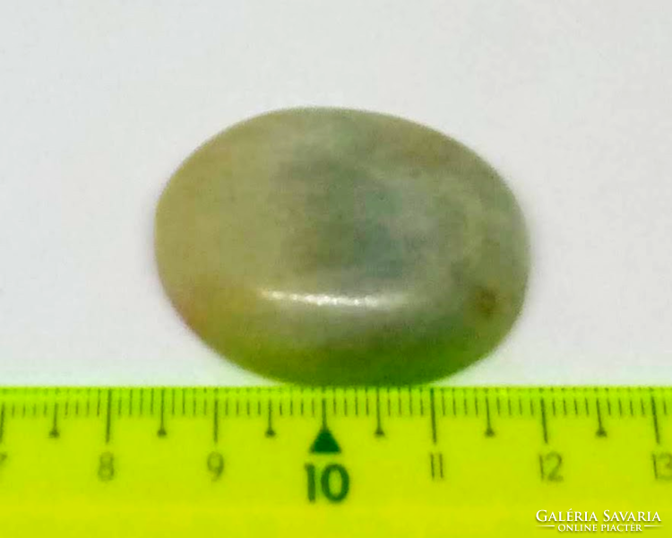 Green aventurine mineral cabochons from India rd 70g604