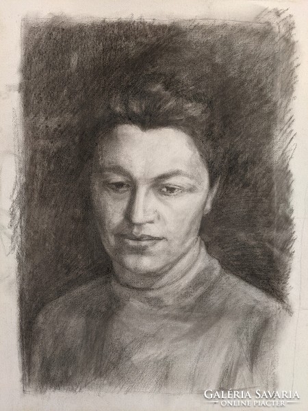 Fekete-fehér portré