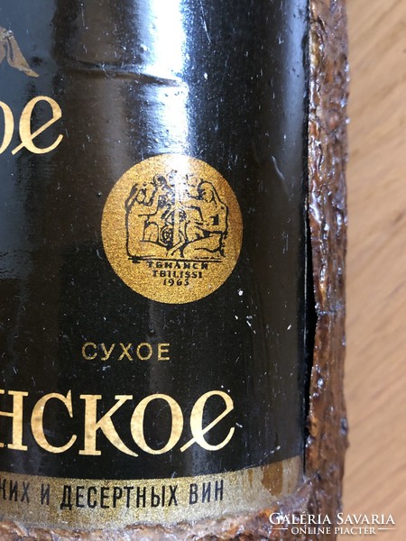 RITKA -  cobetckoe - kerámia? bevonatos boros / pezsgős készlet / szett